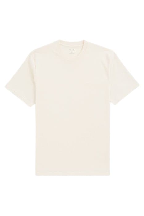 TEE MIDWEIGHT ORGANIC COTTON OFF WHITE by No Label