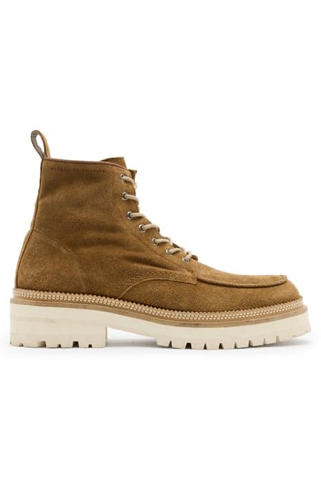 CASTLE SUEDE BOOT TAN by AllSaints