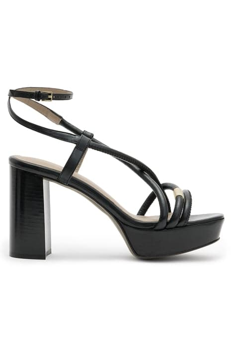 BELLA PLATFORM HEEL BLACK by AllSaints