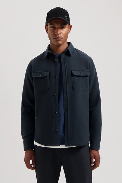 DS_ULRIK OVERSHIRT COLLEGIATE BLUE COLLEGIATE BLUE by Dstrezzed