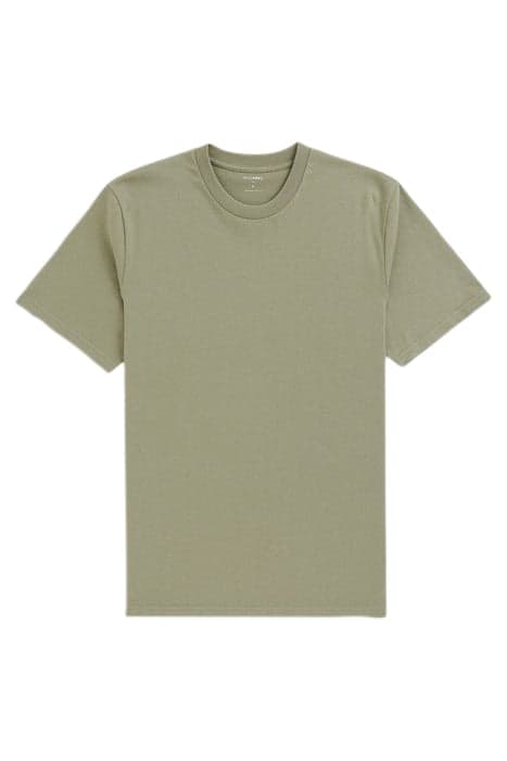 TEE MIDWEIGHT ORGANIC COTTON OLIVE by No Label