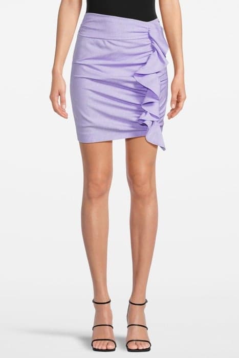 ACHIMENES GONNA TWILL MELANGE KASHMIR PURPLE by PINKO