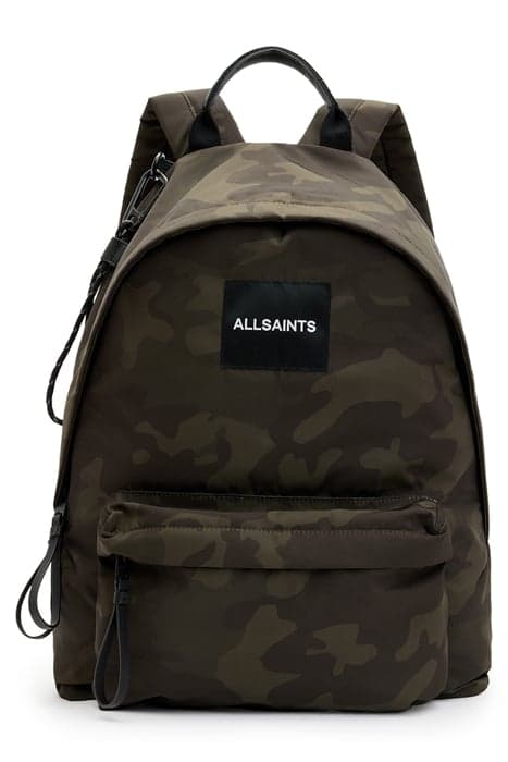 CARABINER REC BACK DARK CAMO GREEN by AllSaints