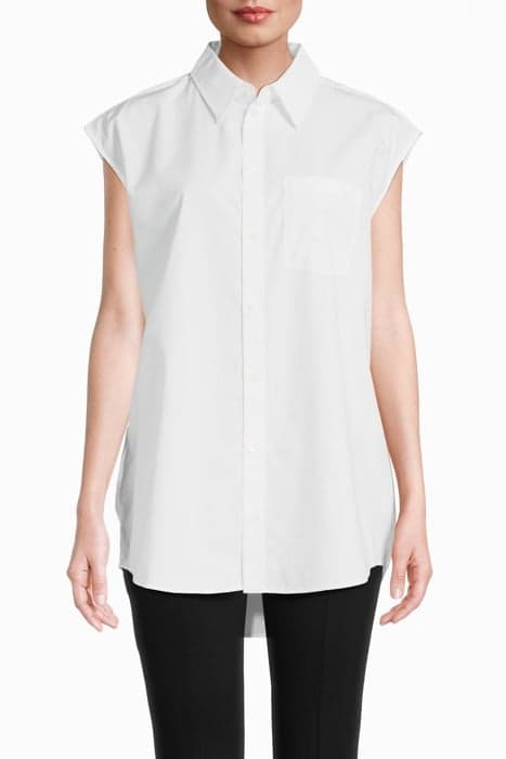 SL OS SHIRT COTTON WHITE by Helmut Lang