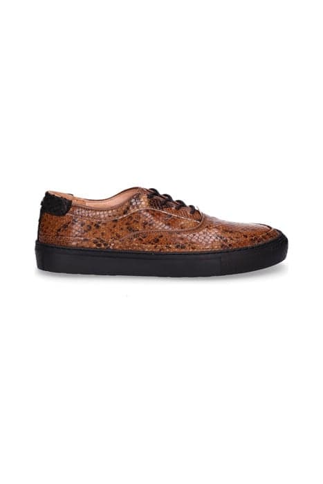 SNEAKER 3CM LIZARD PRINTED LEATHER by Fred de la Bretoniere