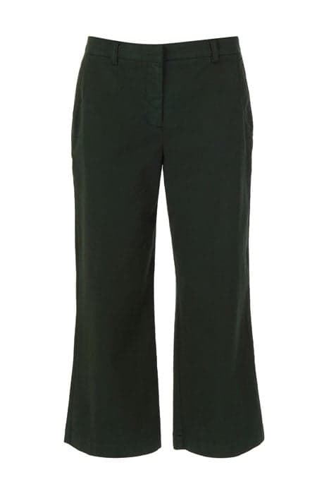 WIDE PANT BIG APLLIC BACK GREEN by River Woods