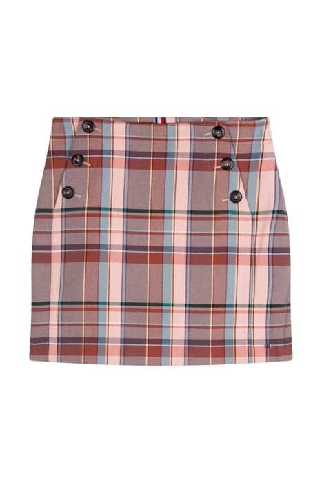 COTTON BLEND CHECK M PINK  by Tommy Hilfiger