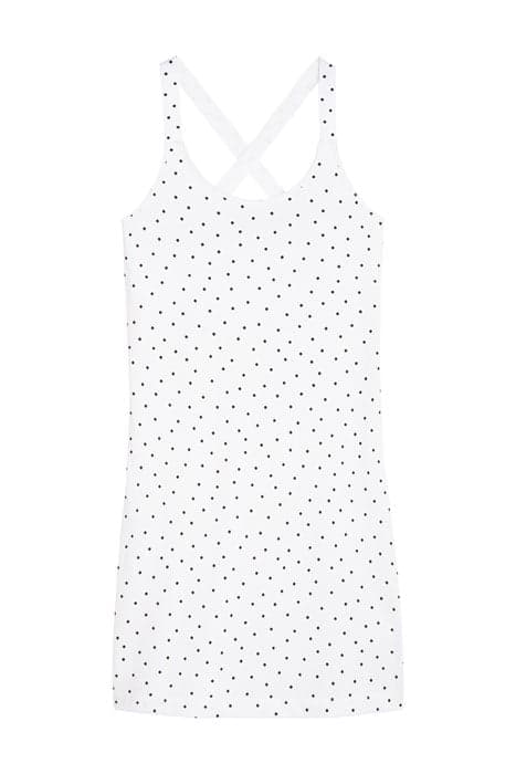 T-SHIRT SLEEVELESS PURE WHITE by Sandwich