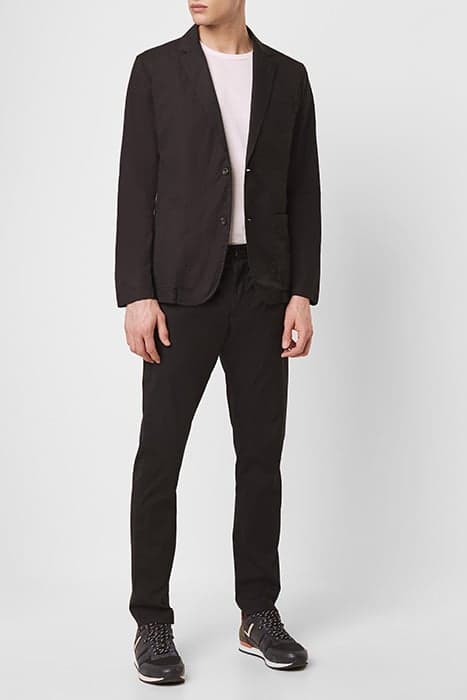 LIGHT COTTON BLAZER BLACK ONYX by French Connection