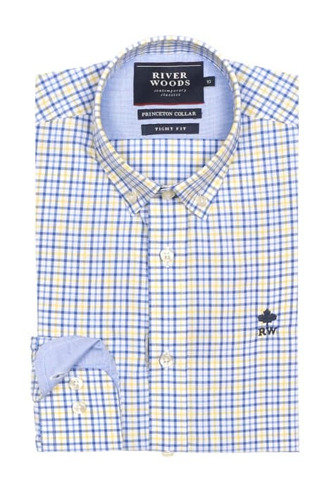 TIGHT FIT PRINCETON SHIRT YELLOW by River Woods