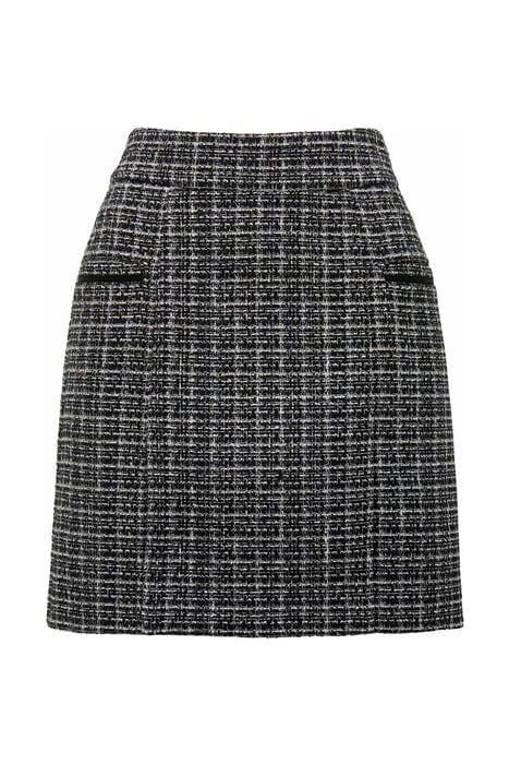 BETHANY BOUCLE MINI SKIRT NAVY by Forever New