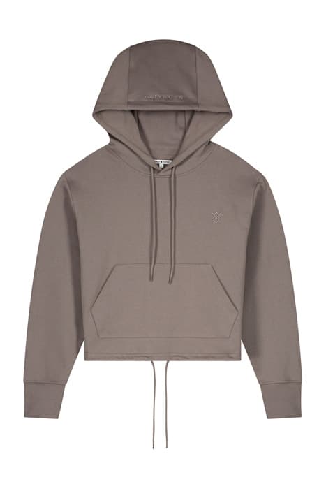 IRON BROWN SHIELD HOWA HOODY by Daily Paper