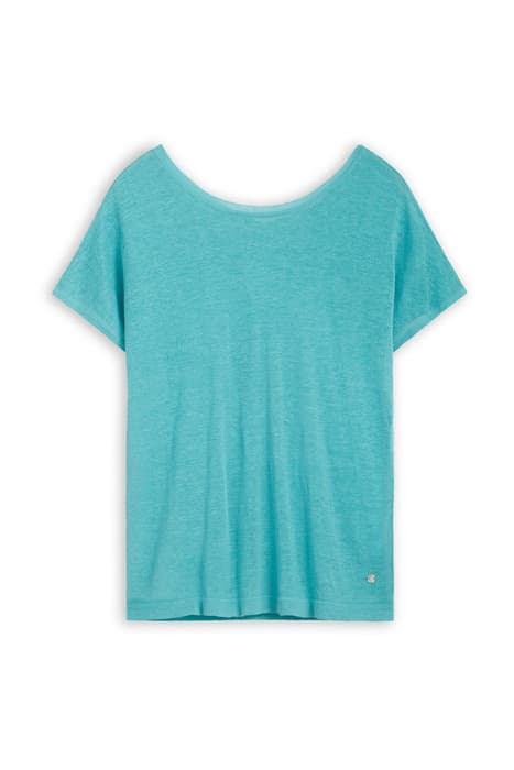 PULLOVER SHORT SLEEVES BLUE TURQUOISE by Sandwich