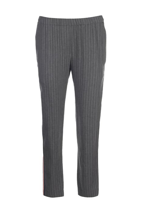 PANT 3/4 ELASTIC WB STRIPESIDE GREY by River Woods