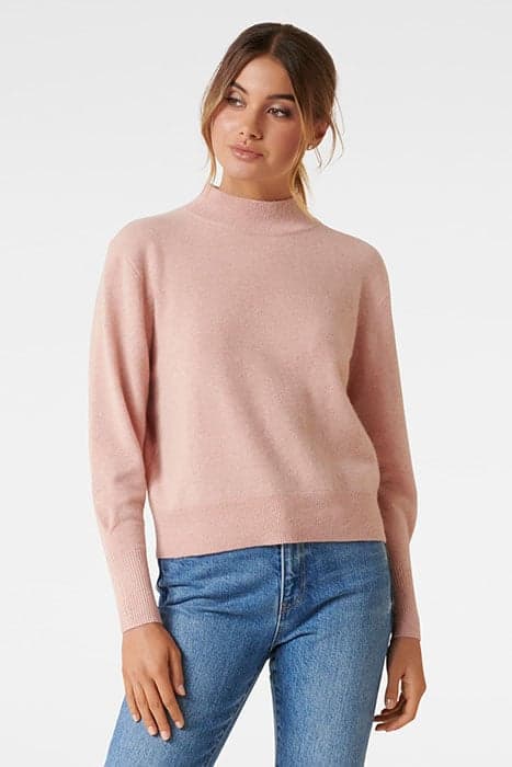 SASHA CASHMERE JUMPER SOFT PEACH SOFT PEACH by Forever New