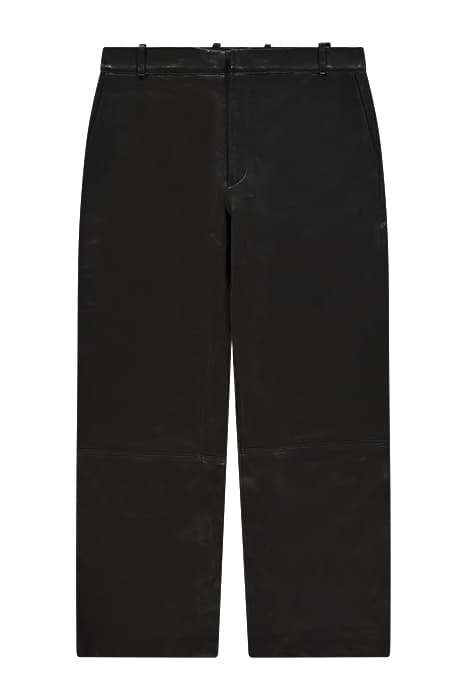 CROPPED LEATHER PANT BLACK by Filippa K