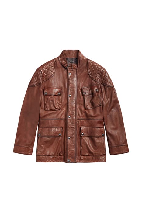 FIELDBROOK 2.0 OS JACKET WALNUT by Belstaff