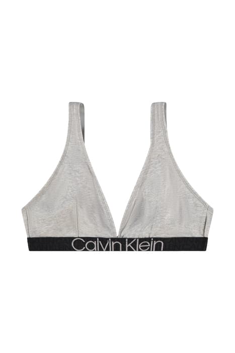 UNLINED TRIANGLE GREY HEATHER by Calvin Klein