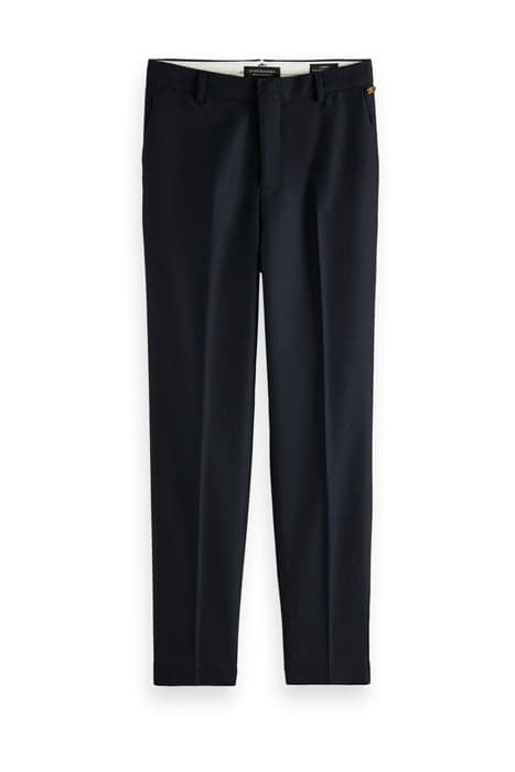 LOWRY RECYCLED BLEND HERRINGBONE TAILORED SLIM FIT PANTS NIG by Scotch & Soda