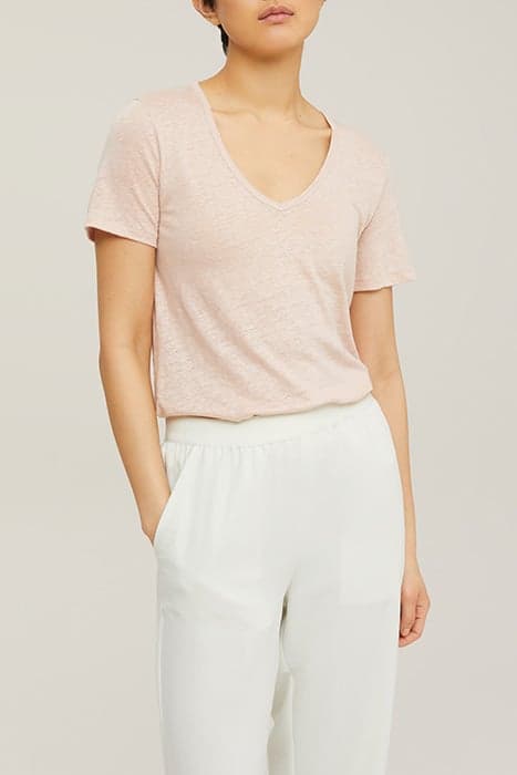 CLOSED V-NECK TOPS ROSE ASH by Closed