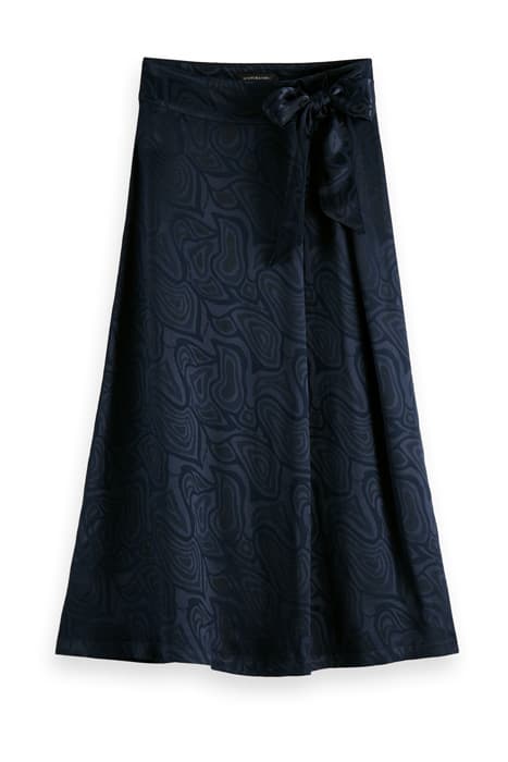 JACQUARD MID-LENGTH HIGH-RISE SKIRT, CONTAINS ECOVERO™ NIGHT by Scotch & Soda