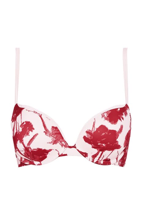 PUSH UP PLUNGE FALLEN LOVE PRINT_SAND ROSE by Calvin Klein