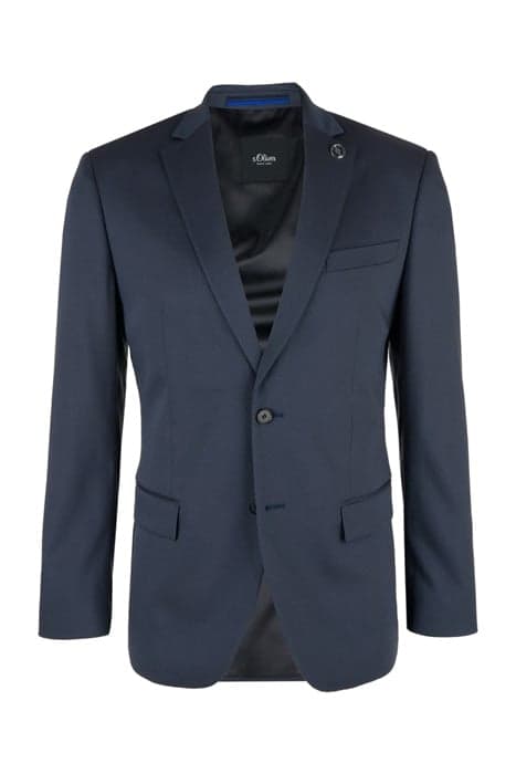 BLAZER LONG SLEEVE S.OBRO BLACK LABEL BLUE DOBBY by s. Oliver