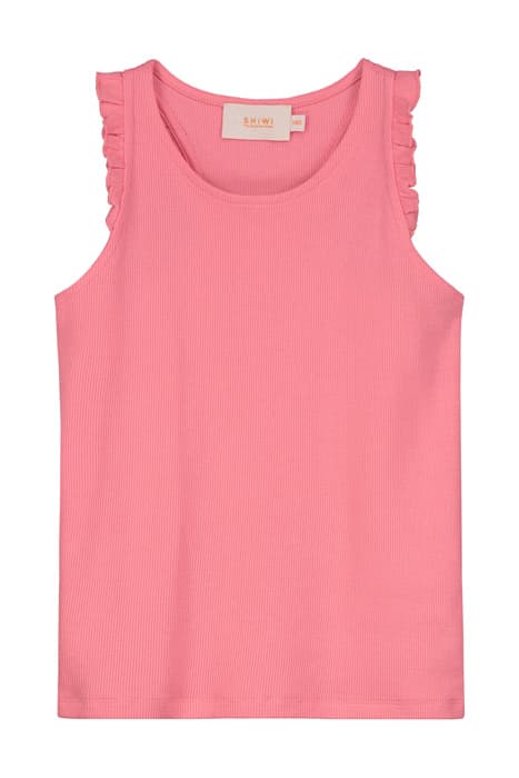 GIRLS LISBON SINGLET STRAWBERRY PINK by Shiwi