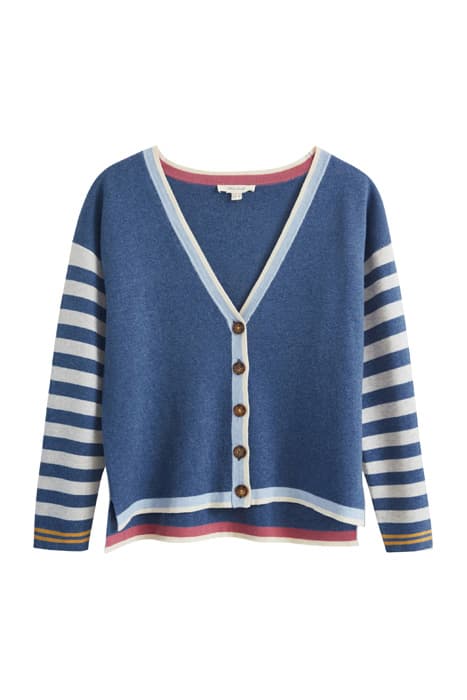 EIMEAR REVERSIBLE CARDI NAVY MULTI by White Stuff