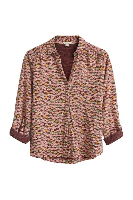 ANNIE JERSEY SHIRT PLUM MULTI by White Stuff