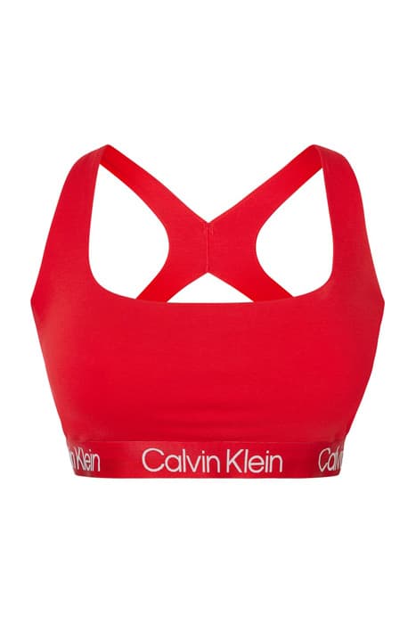 UNLINED BRALETTE (FF) RUSTIC RED by Calvin Klein