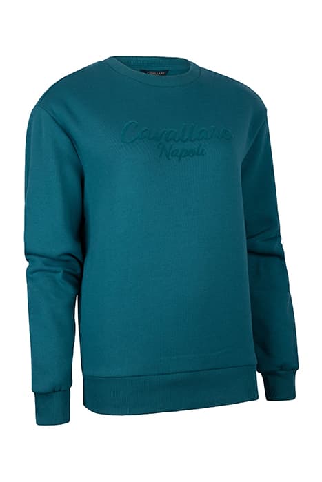 COMPHA R-NECK SWEAT DARK GREEN by Cavallaro Napoli