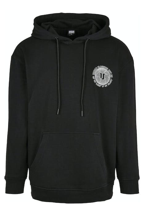 GLOBETROTTER HOODY BLACK by Urban Classics