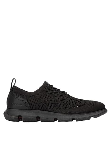 4.ZERØGRAND STITCHLITE OXFORD BLACK KNIT/BLACK by Cole Haan