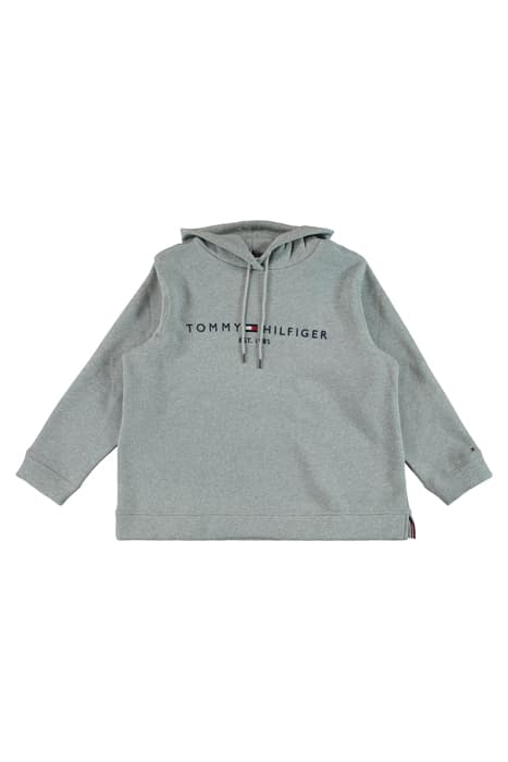 CRV REGULAR HILFIGER HOODIE LS LIGHT GREY HEATHER by Tommy Hilfiger