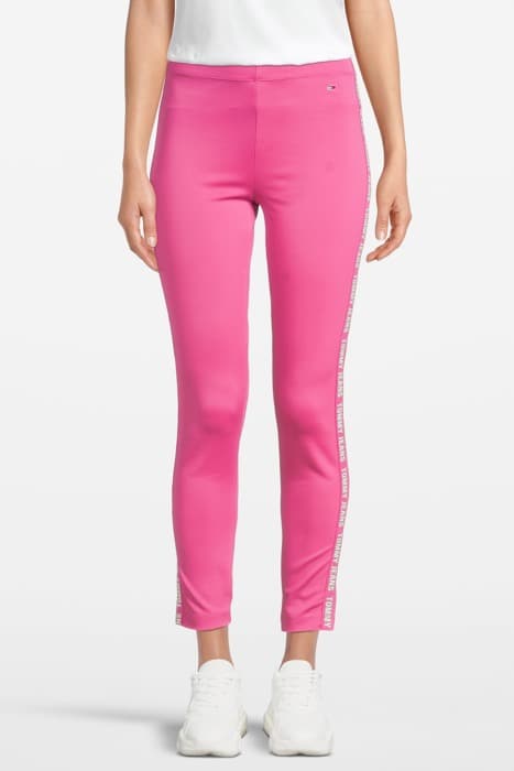 TJW SKINNY TAPE LEGGINGS VIVID FUCHSIA by Tommy Hilfiger