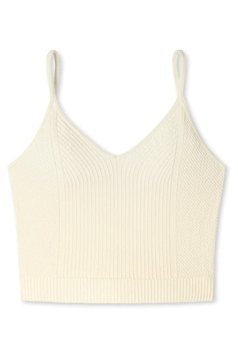 SLEEVELESS TOP OFF-WHITE by Schiesser