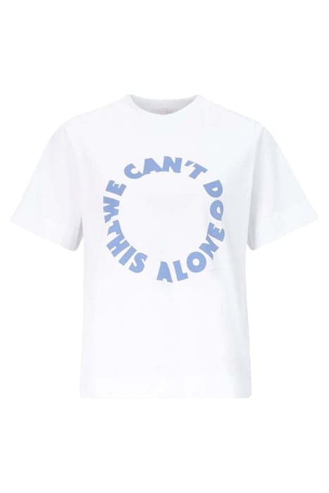 T-SHIRT WE CAN'T DO THIS ALONE PRINT OPEN AIR by Rich & Royal