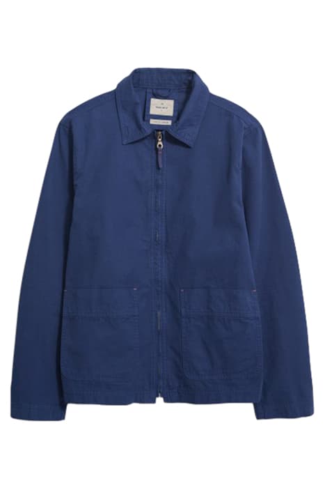 CARLTON ZIP THROUGH JACKET DEEP BLUE by White Stuff