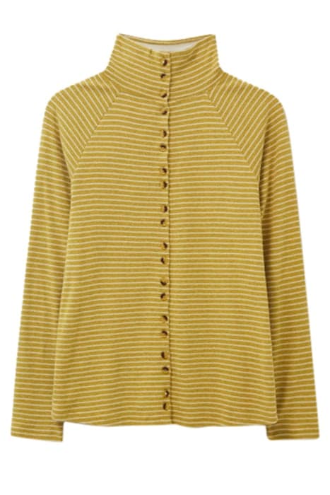 BILLY BUTTON THROUGH ROLL NECK YELLOW MLT by White Stuff