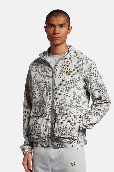 EQUALIZER REFLECTIVE JACKET PEBBLE by Lyle & Scott