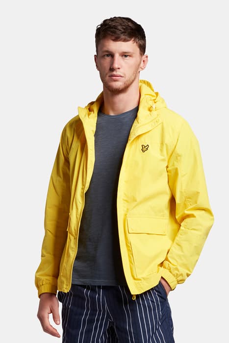 HOODED POCKET JACKET SUNSHINE YELLOW by Lyle & Scott