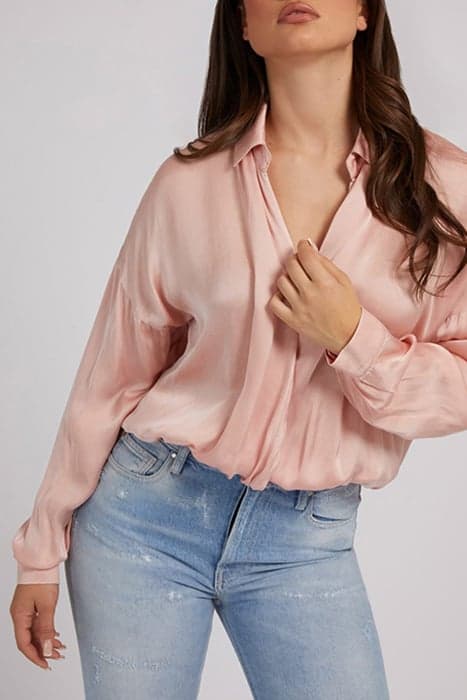 ES LS NADA SHIRT FIRST BLUSH PINK by Marciano by Guess