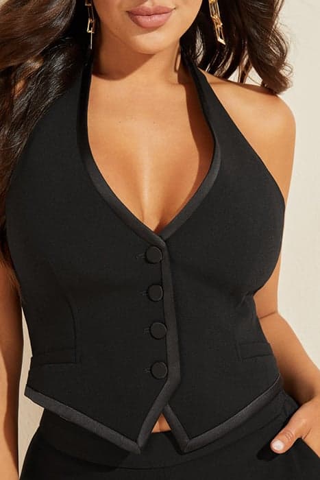 BRIGITTE VEST JET BLACK A996 by Marciano by Guess