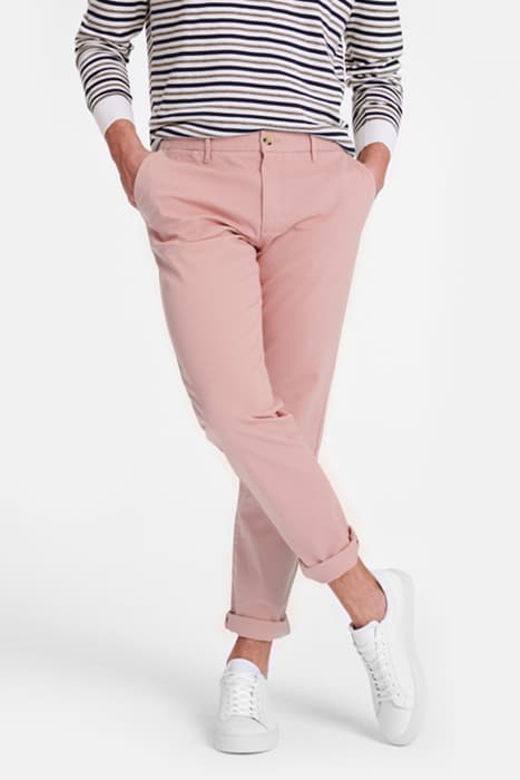 SLIM FIT GARMENT DYED CHINO OLD PINK by McGregor