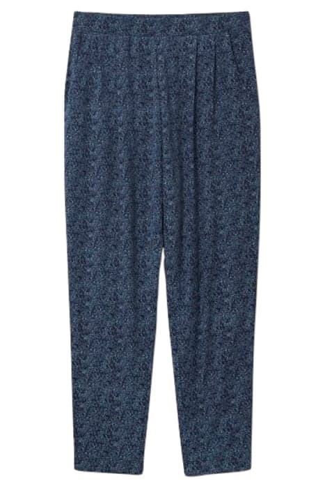 MAISON ECO VERO JERSEY TROUSER NAVY MULTI by White Stuff