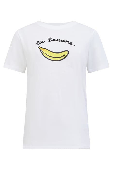 BANANA TEE WHITE by French Connection