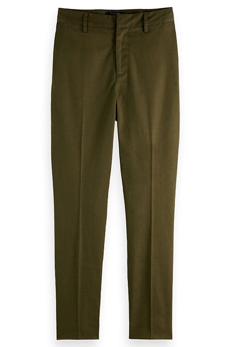 BELL' SLIM FIT CHINO IN ORGANIC COTTON STRUCTURED TWILL MILI by Scotch & Soda