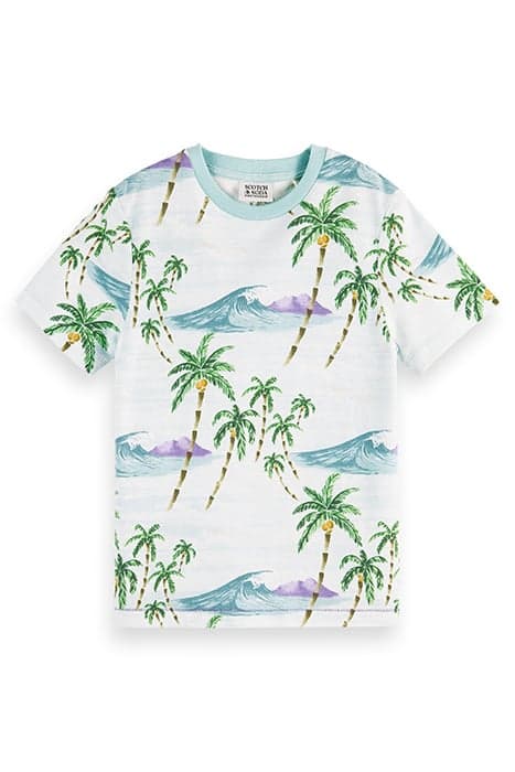 RELAXED-FIT ALL-OVER PRINTED T-SHIRT COMBO B by Scotch & Soda