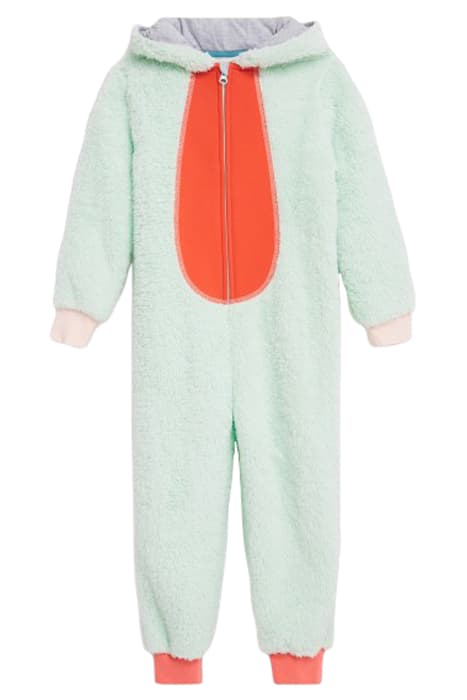 DINO ONESIE LGT TEAL by White Stuff